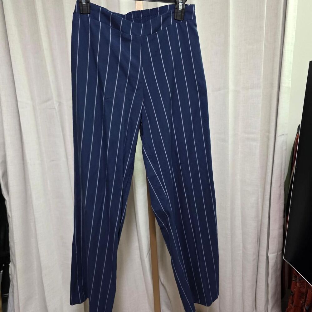 Lulumari Women's Navy and Blue Trousers